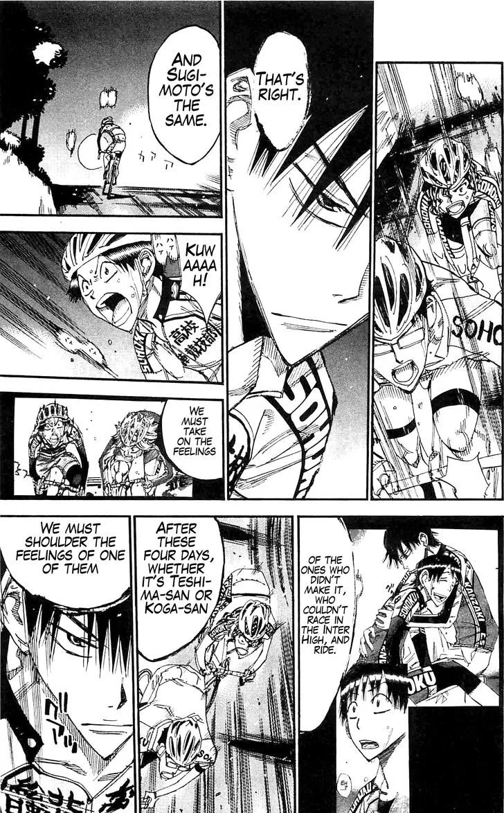 Yowamushi Pedal Chapter 285 page 19