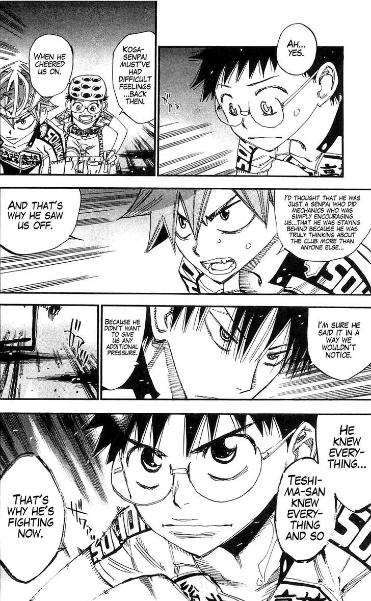 Yowamushi Pedal Chapter 285 page 18