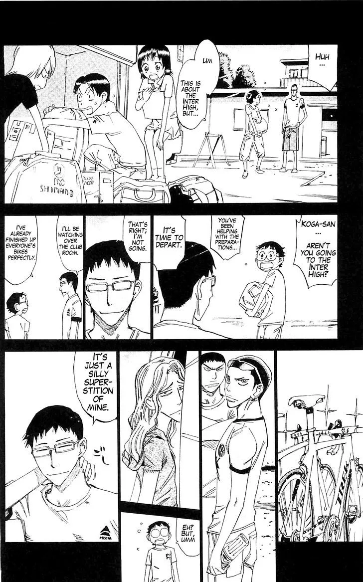 Yowamushi Pedal Chapter 285 page 16