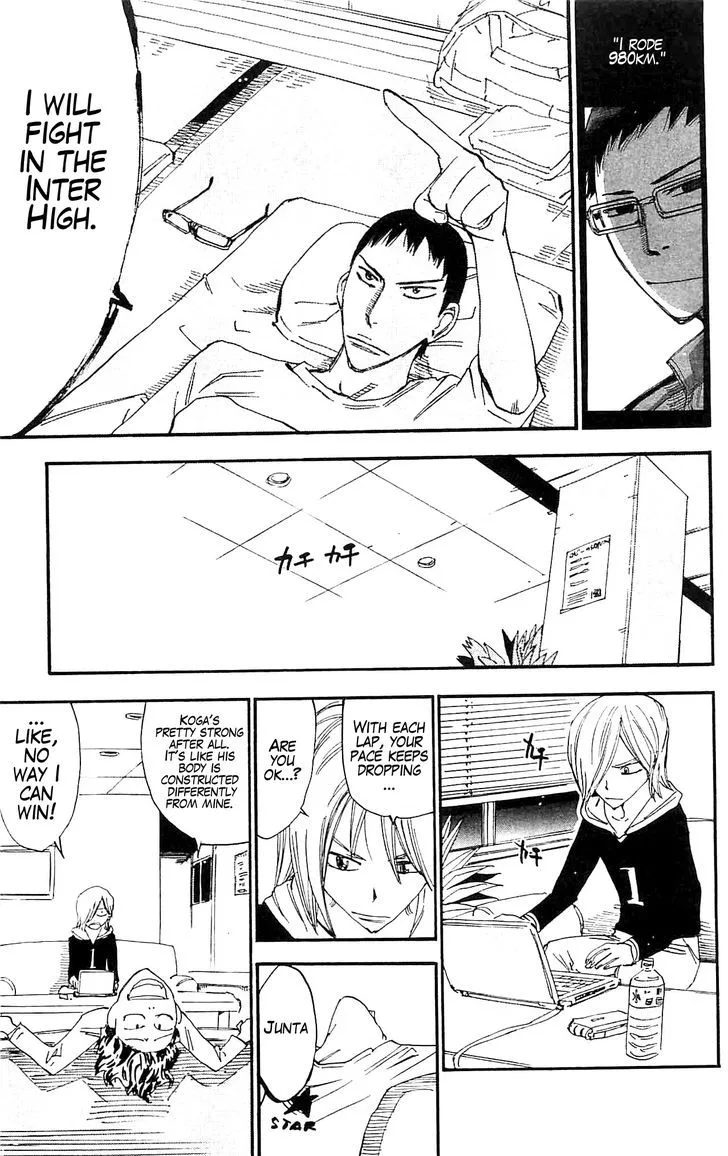 Yowamushi Pedal Chapter 285 page 27