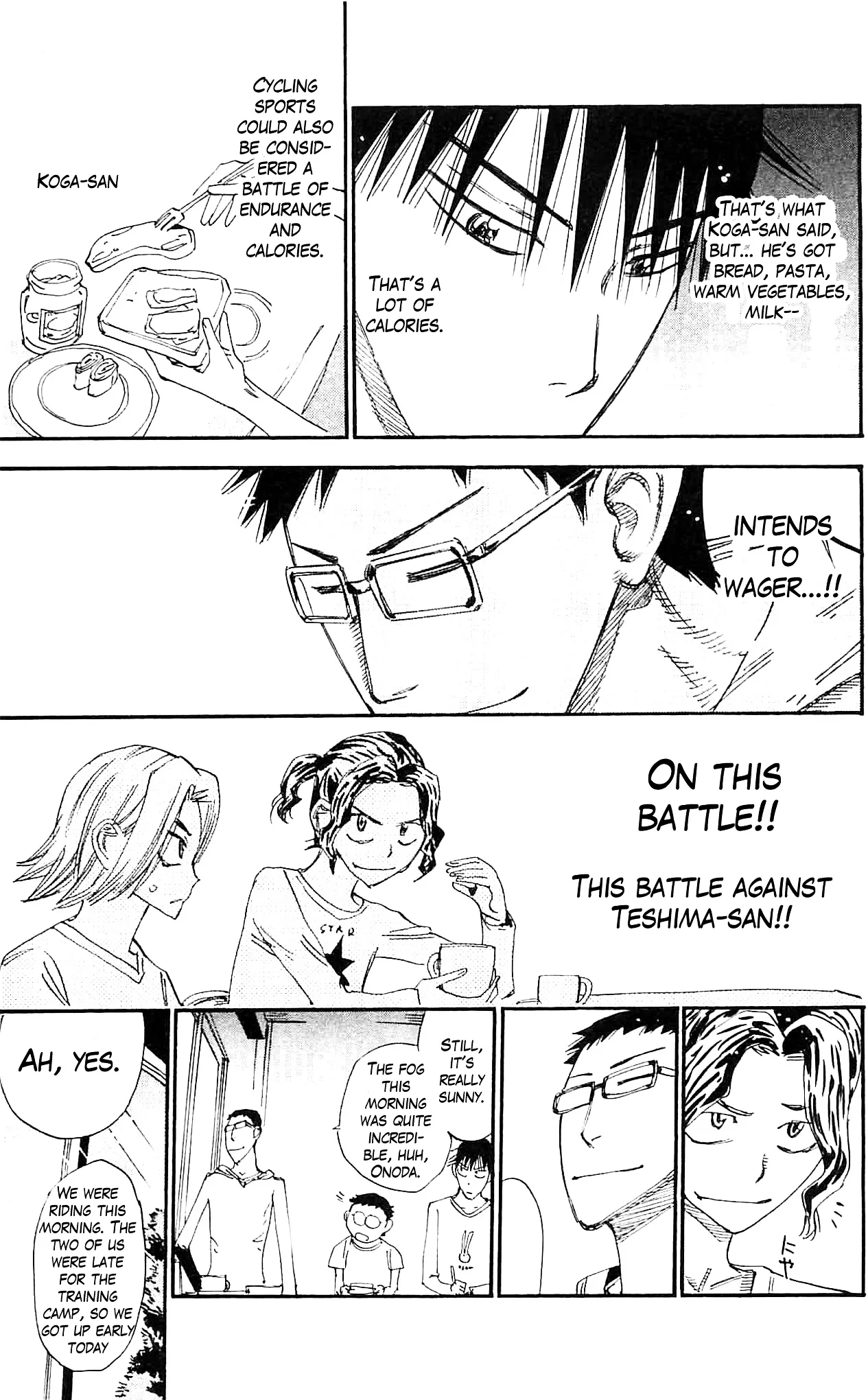 Yowamushi Pedal Chapter 286 page 7