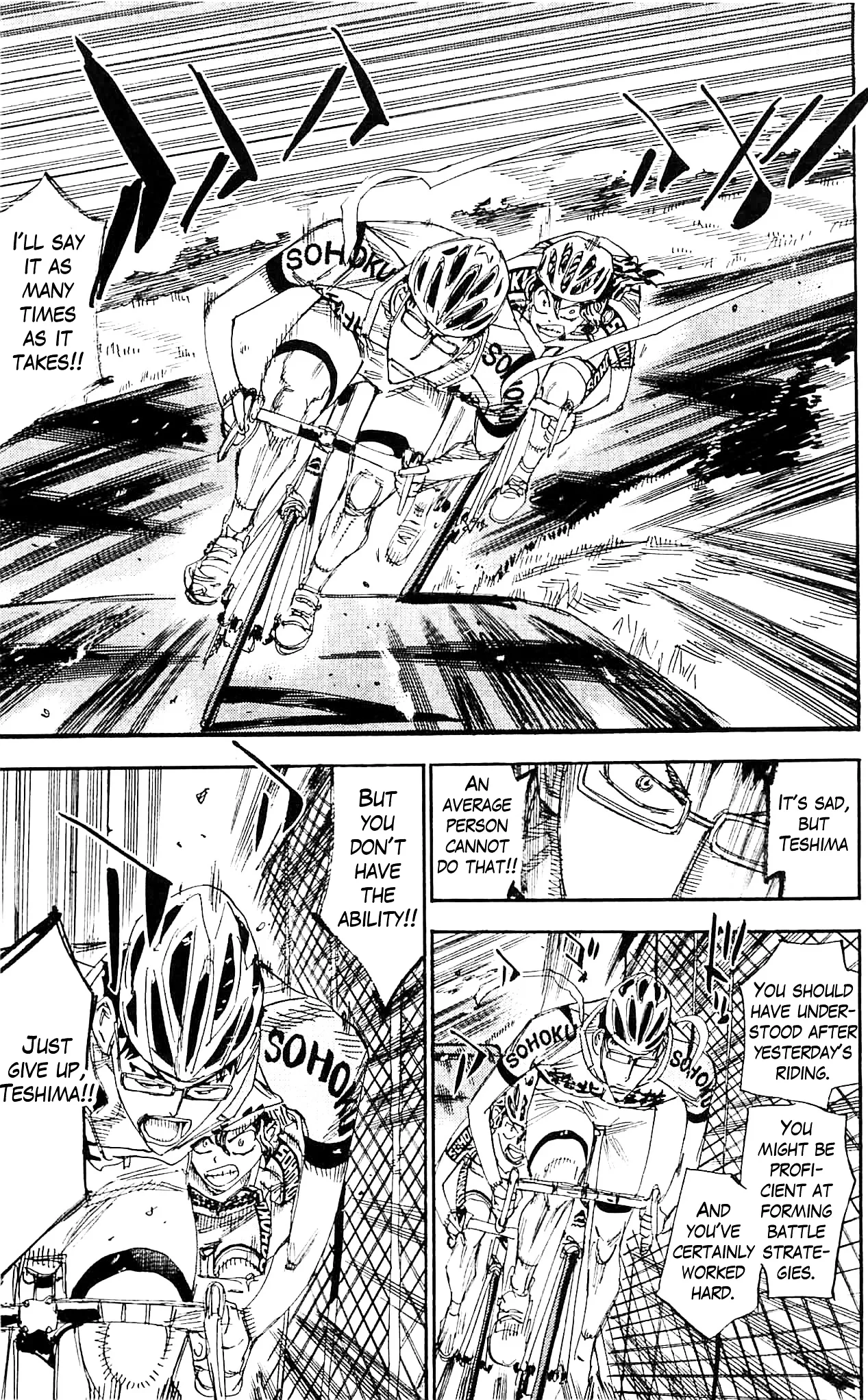 Yowamushi Pedal Chapter 286 page 15
