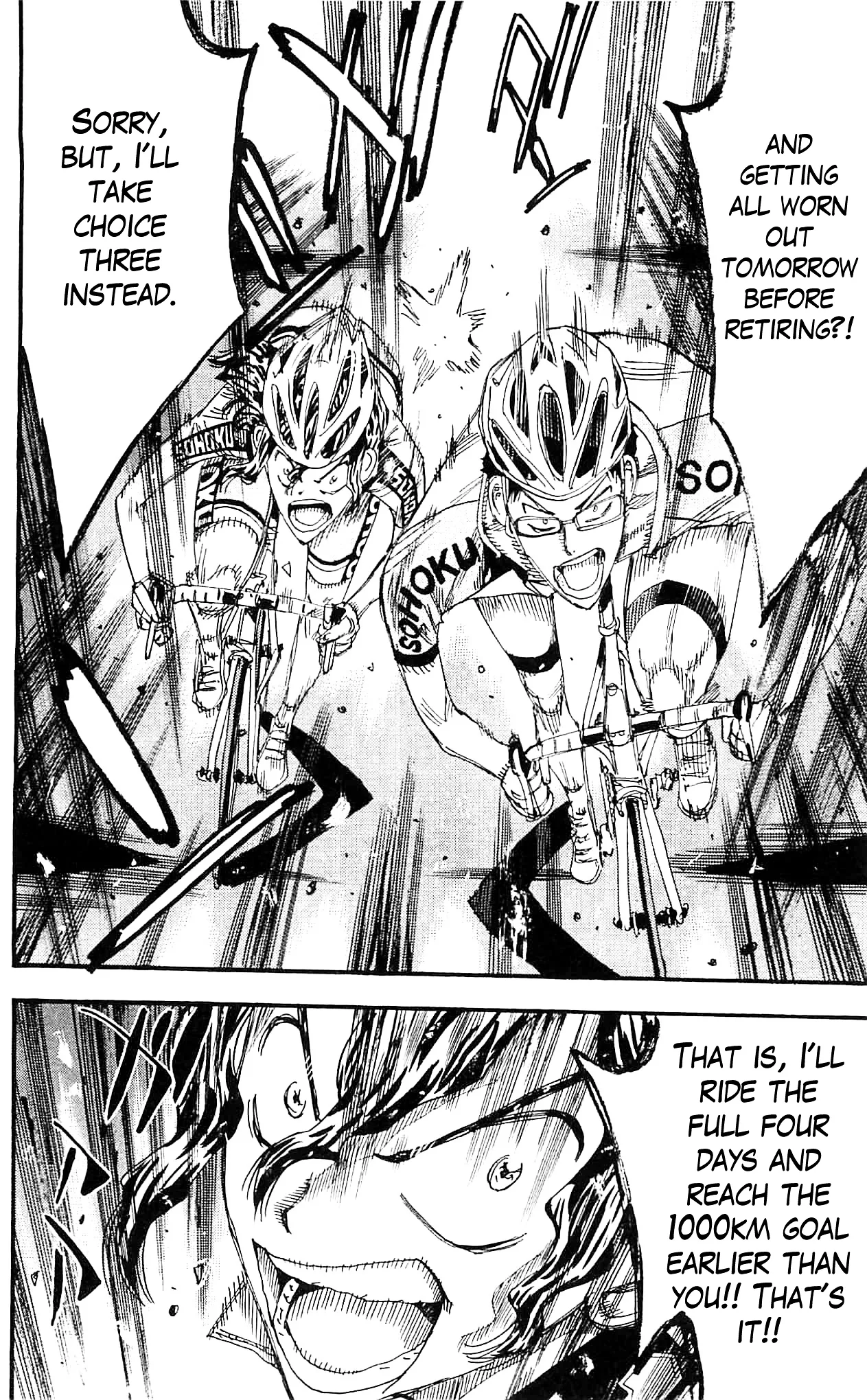 Yowamushi Pedal Chapter 286 page 14