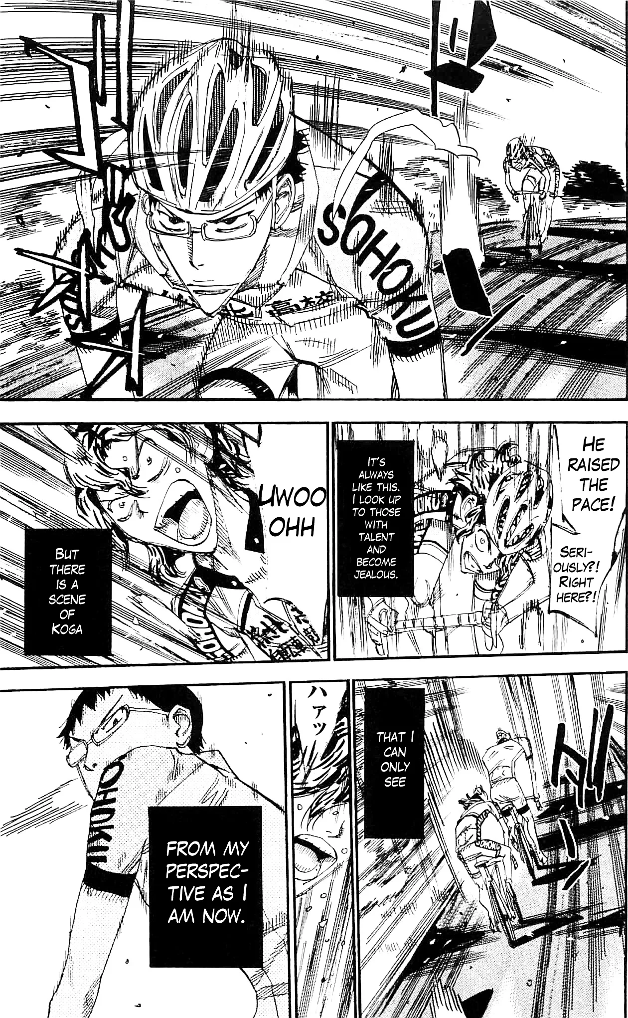 Yowamushi Pedal Chapter 286 page 19