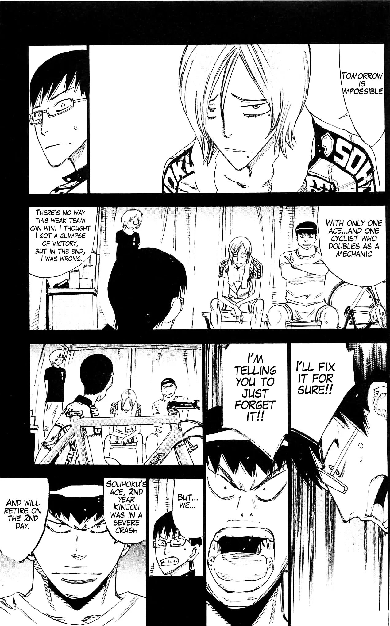 Yowamushi Pedal Chapter 287 page 3