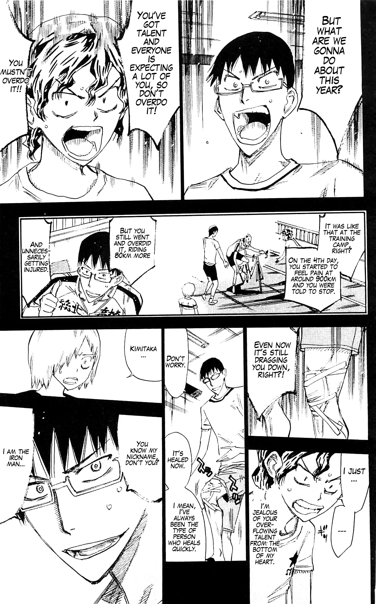 Yowamushi Pedal Chapter 287 page 8
