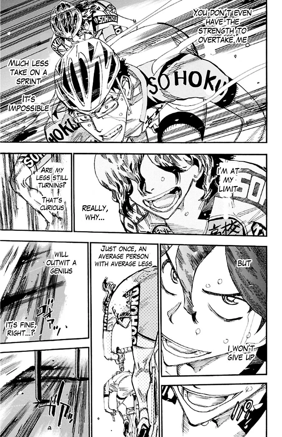 Yowamushi Pedal Chapter 288 page 18