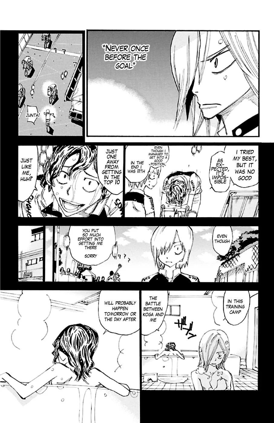 Yowamushi Pedal Chapter 288 page 14