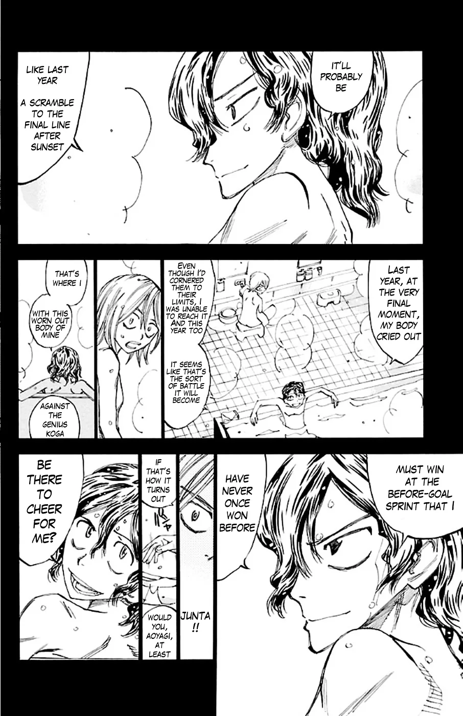 Yowamushi Pedal Chapter 288 page 15