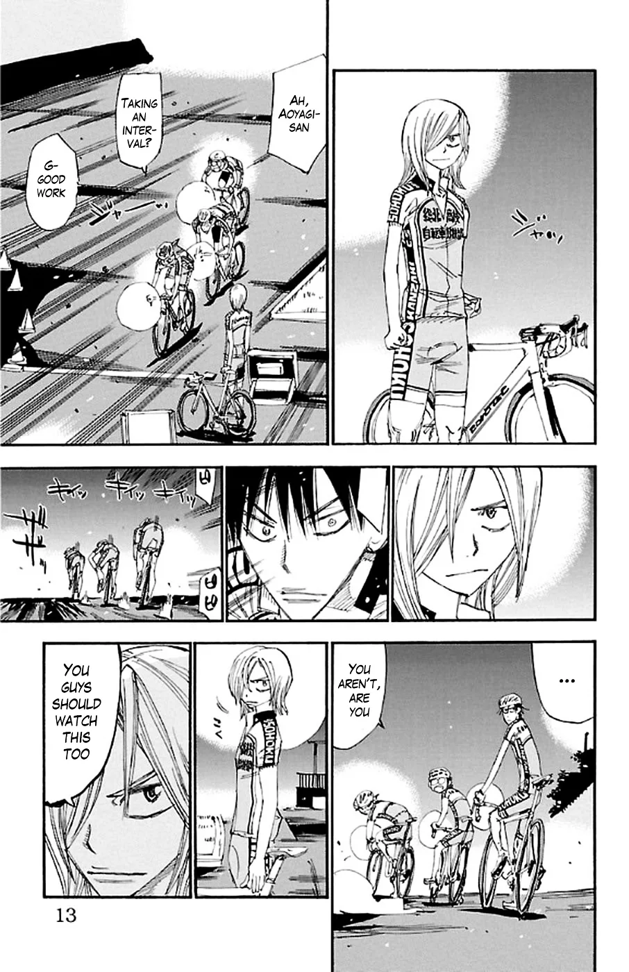 Yowamushi Pedal Chapter 288 page 8