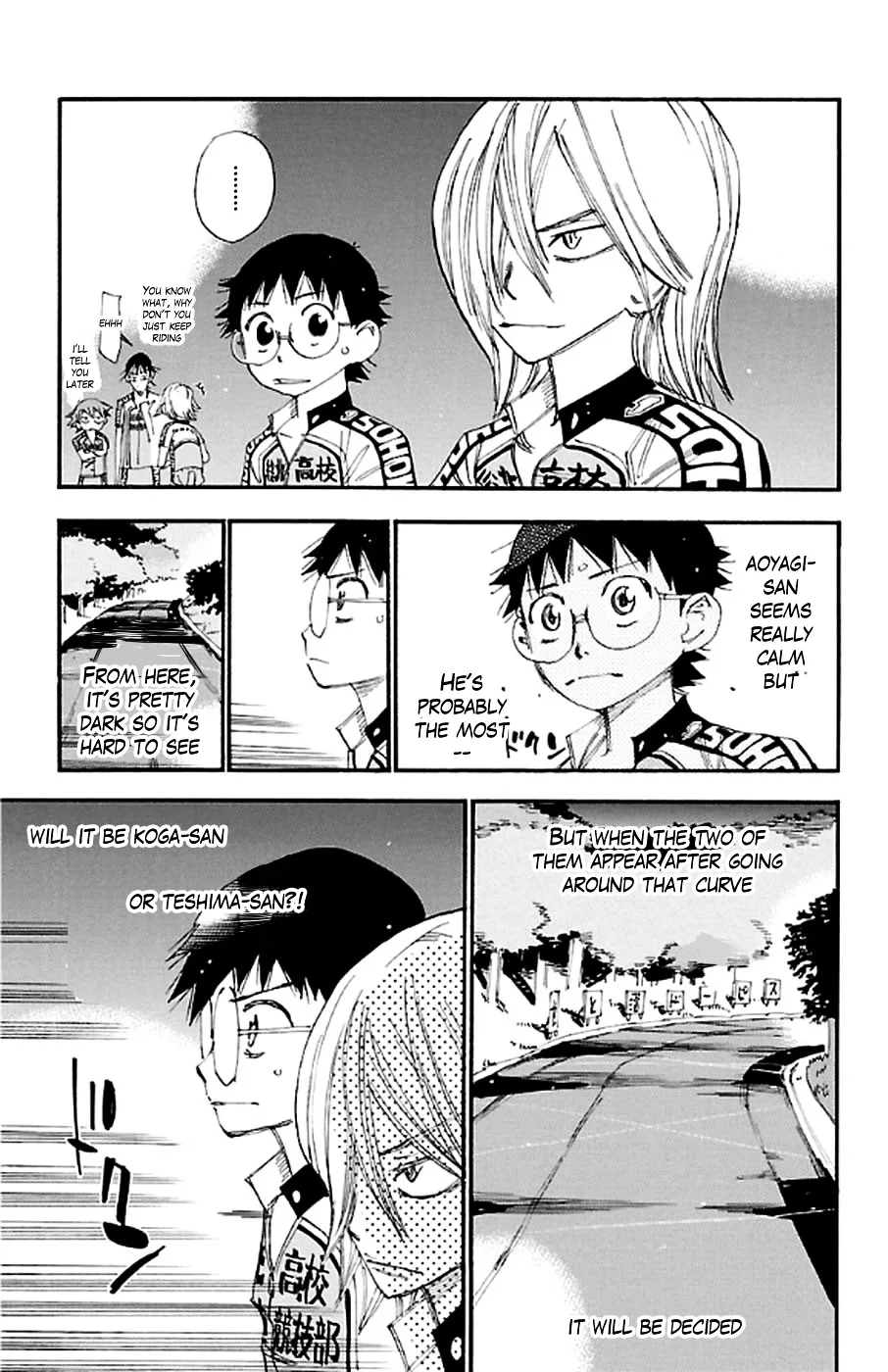 Yowamushi Pedal Chapter 288 page 12