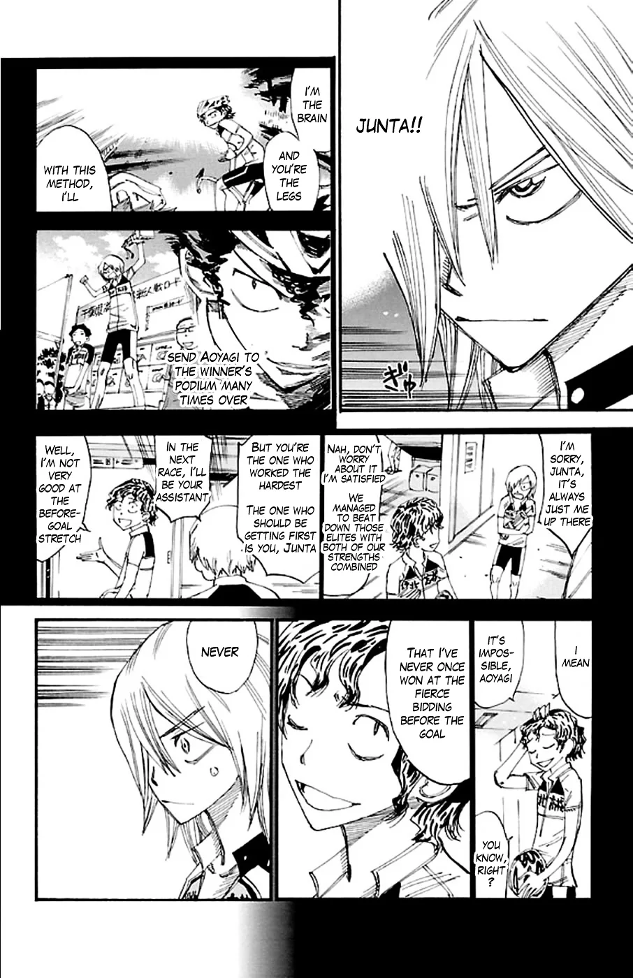 Yowamushi Pedal Chapter 288 page 13