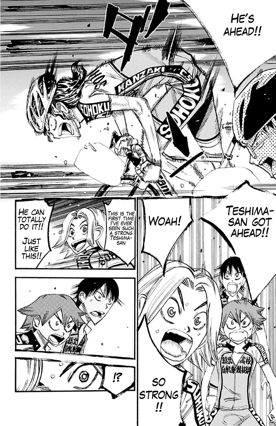 Yowamushi Pedal Chapter 289 page 14