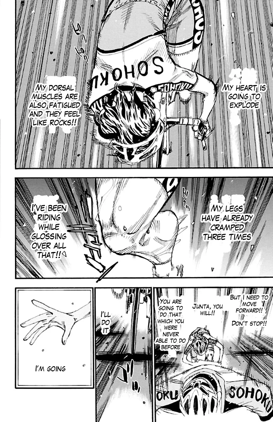 Yowamushi Pedal Chapter 289 page 9