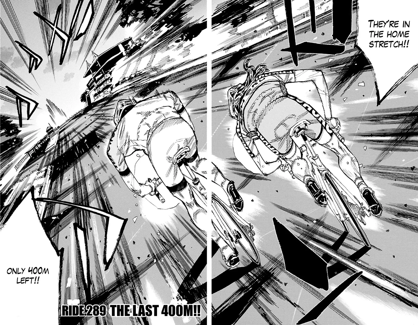 Yowamushi Pedal Chapter 289 page 2