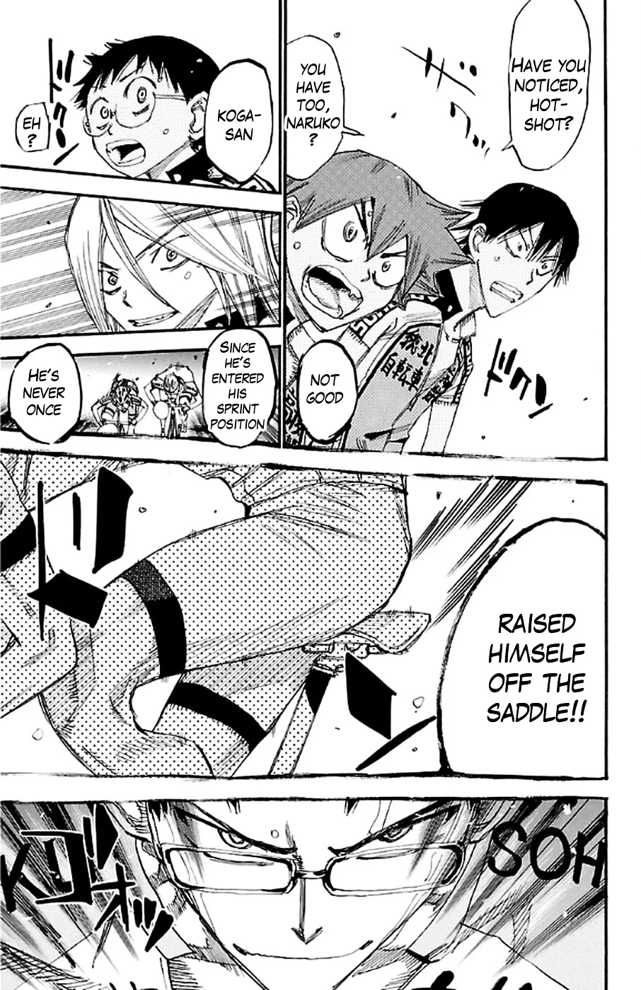 Yowamushi Pedal Chapter 289 page 15