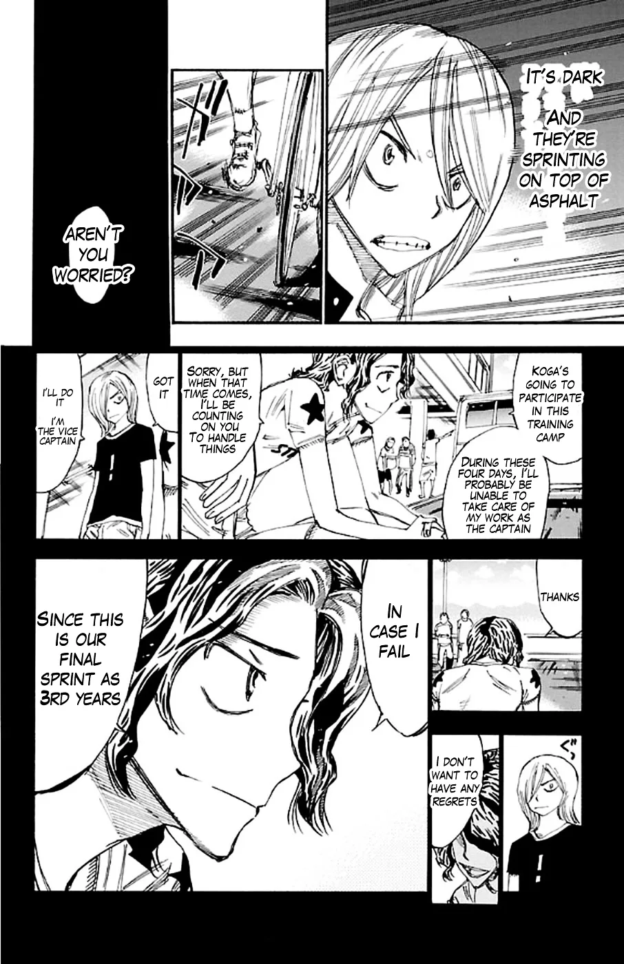 Yowamushi Pedal Chapter 289 page 5