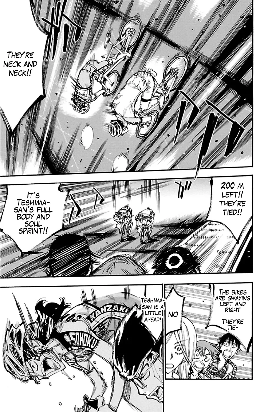 Yowamushi Pedal Chapter 289 page 13