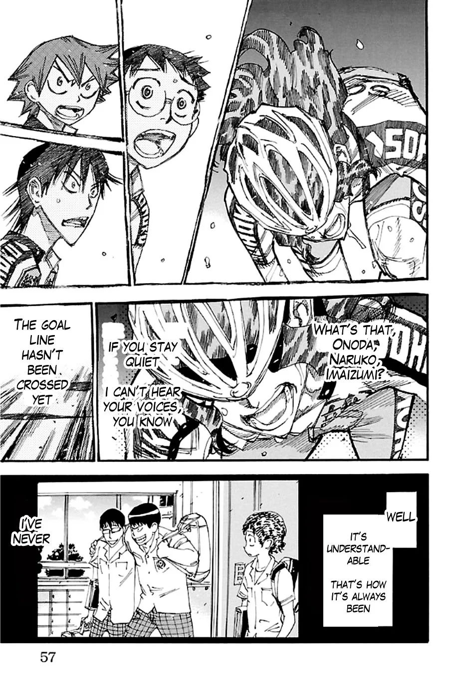 Yowamushi Pedal Chapter 290 page 8