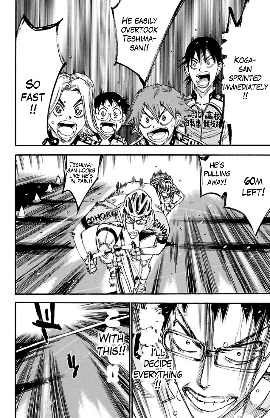 Yowamushi Pedal Chapter 290 page 7