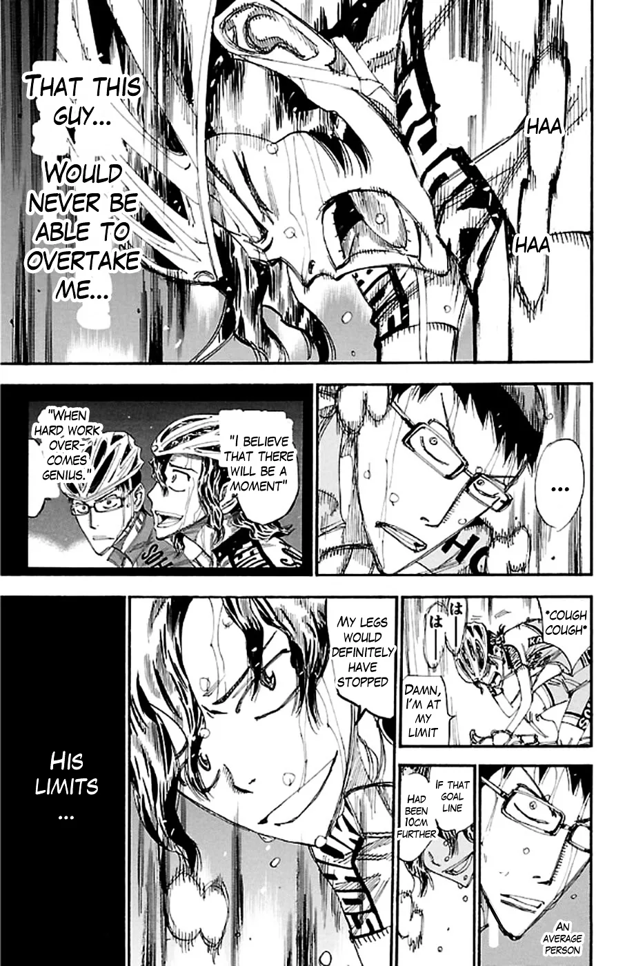 Yowamushi Pedal Chapter 290 page 21