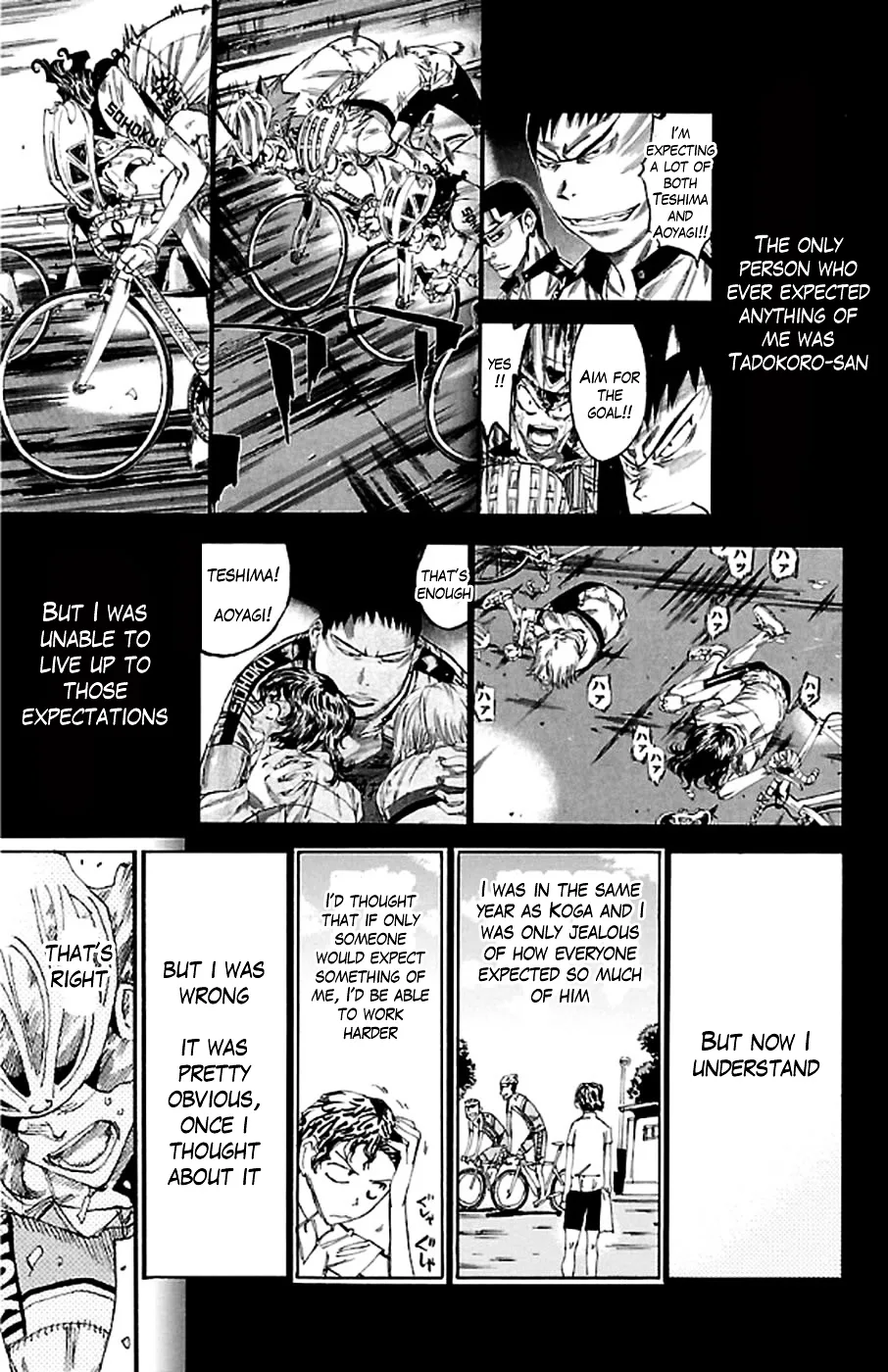 Yowamushi Pedal Chapter 290 page 10