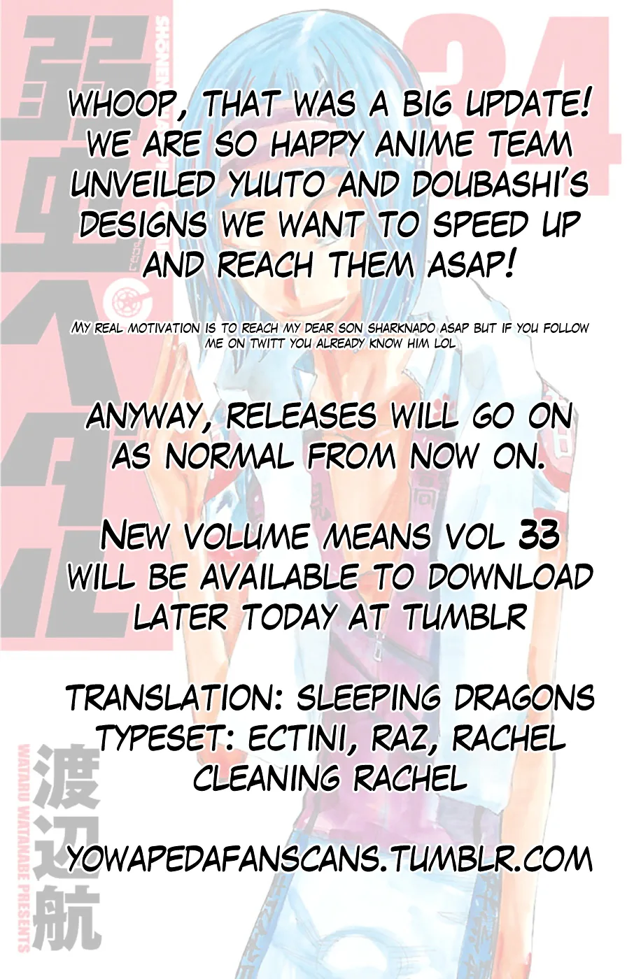 Yowamushi Pedal Chapter 290 page 25