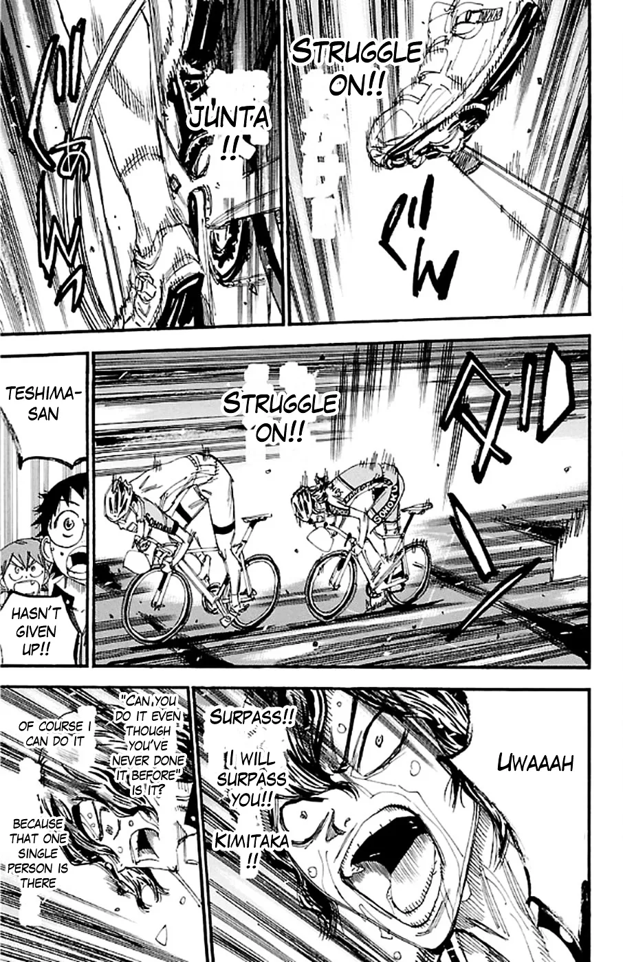 Yowamushi Pedal Chapter 290 page 12