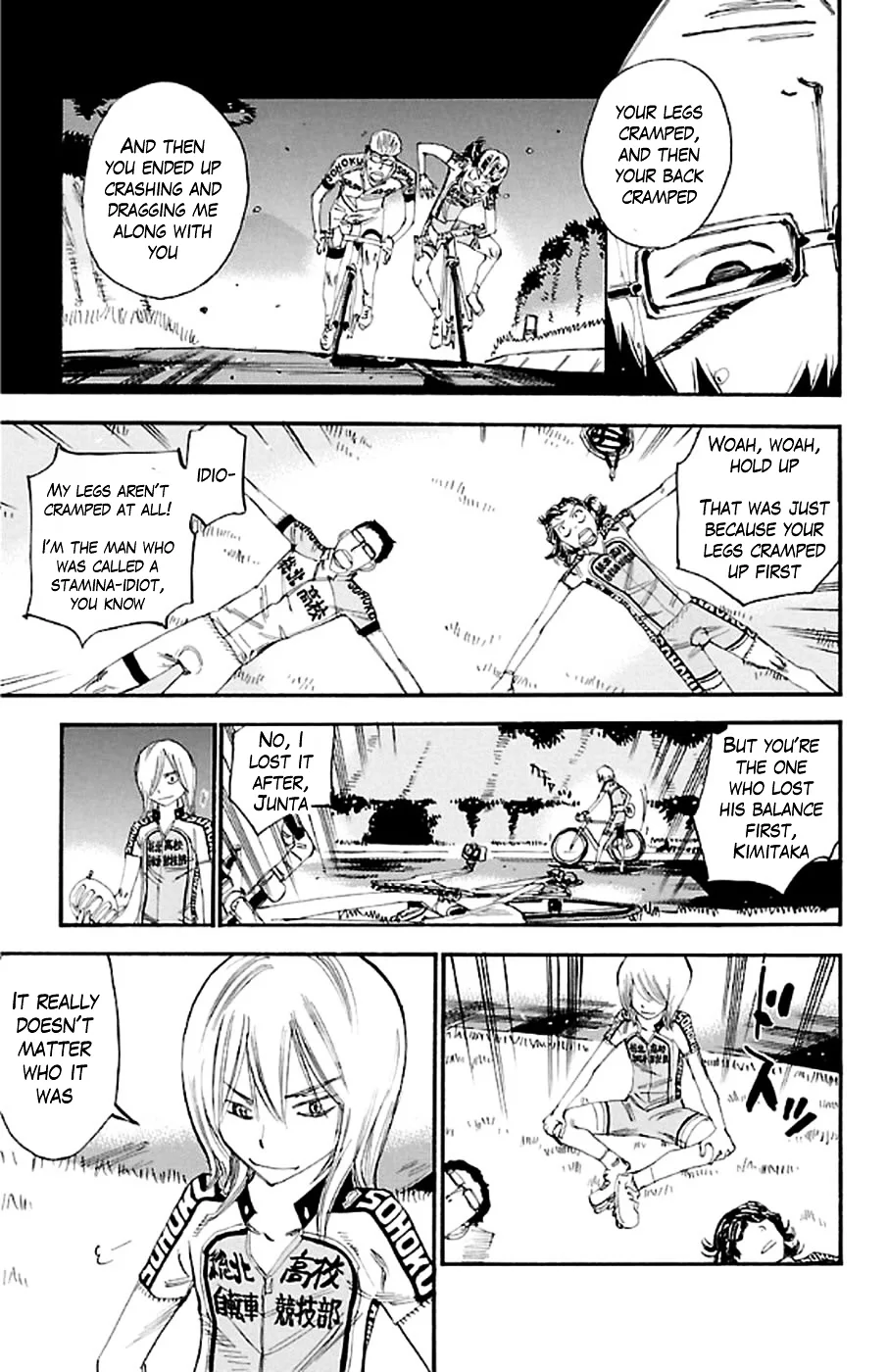 Yowamushi Pedal Chapter 291 page 9