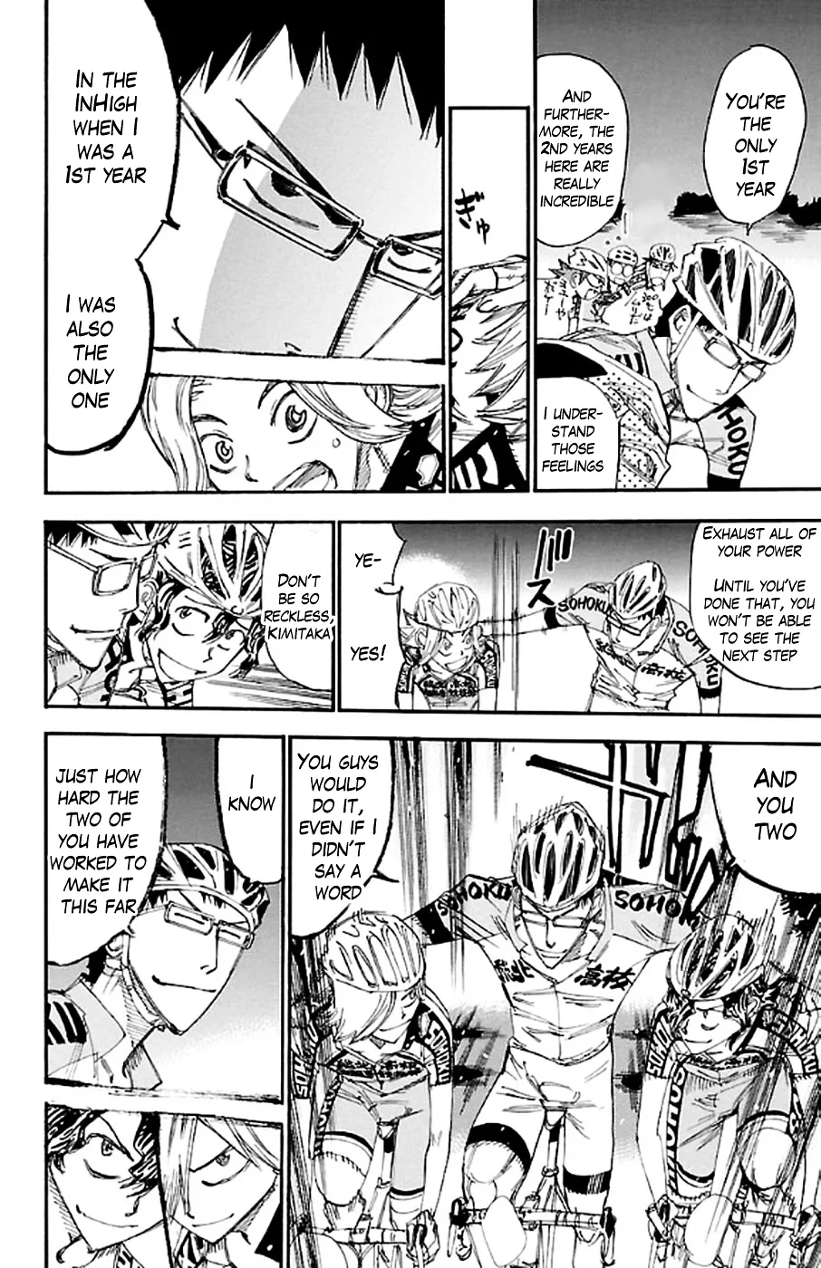 Yowamushi Pedal Chapter 291 page 18