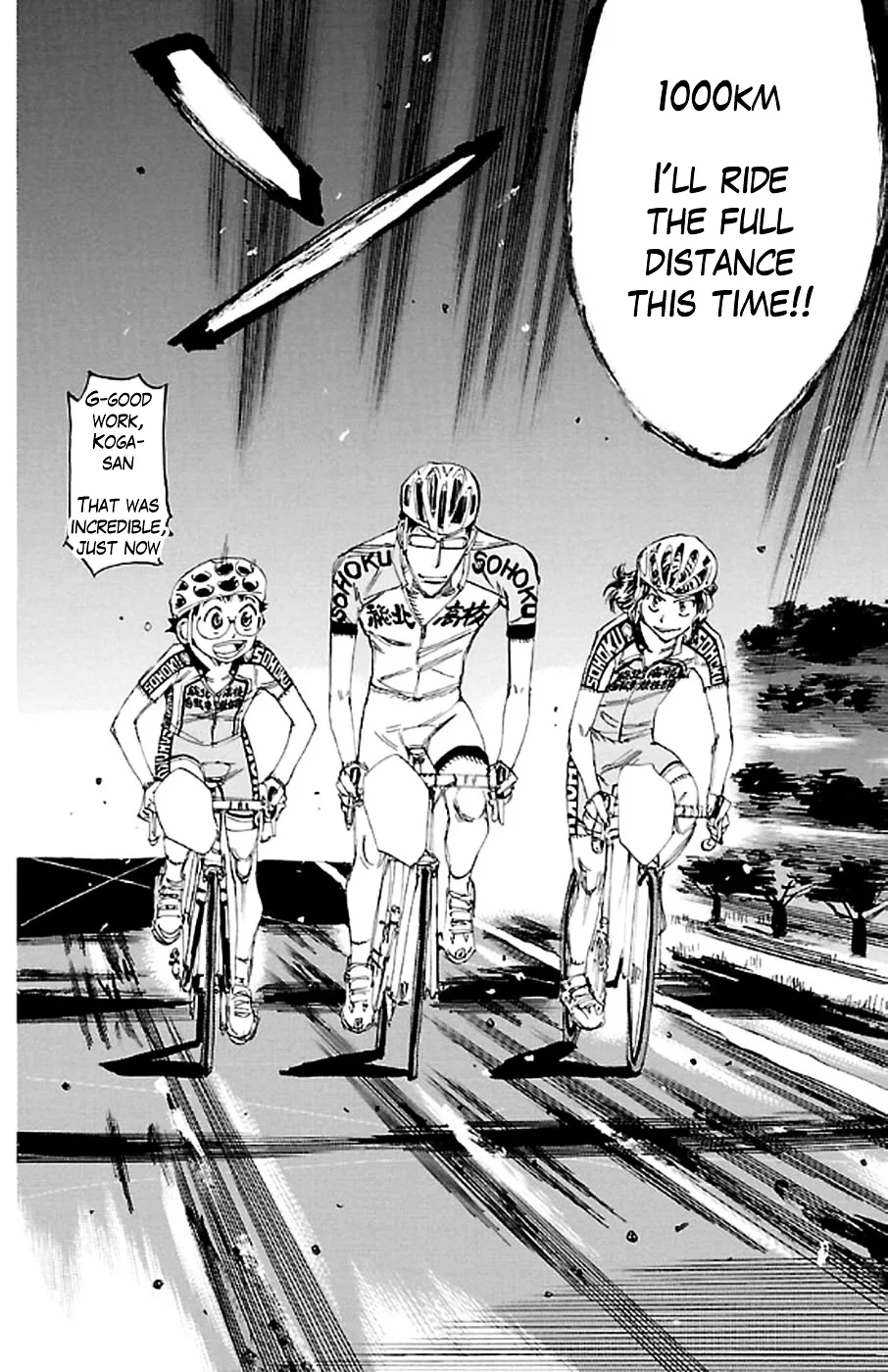 Yowamushi Pedal Chapter 291 page 14