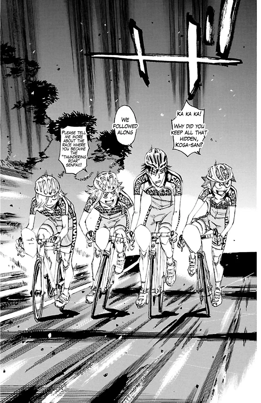 Yowamushi Pedal Chapter 291 page 15