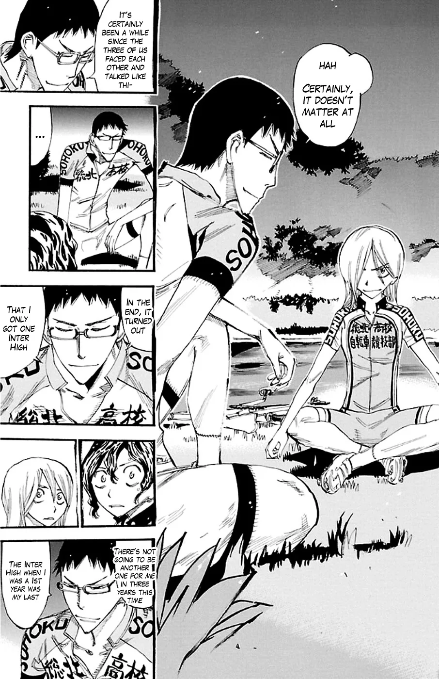Yowamushi Pedal Chapter 291 page 11