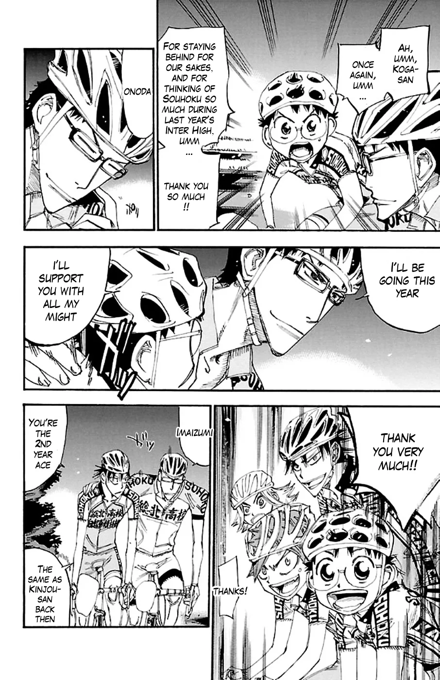 Yowamushi Pedal Chapter 291 page 16