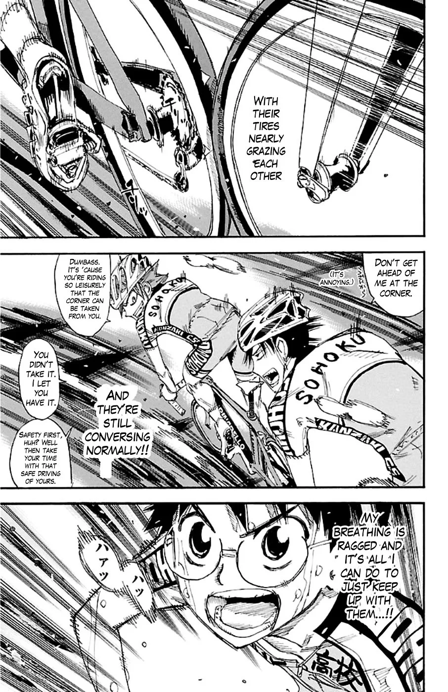 Yowamushi Pedal Chapter 292 page 7