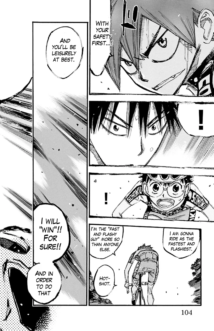 Yowamushi Pedal Chapter 292 page 8