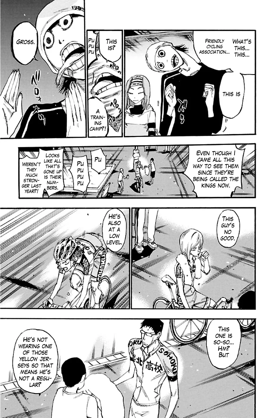 Yowamushi Pedal Chapter 292 page 19