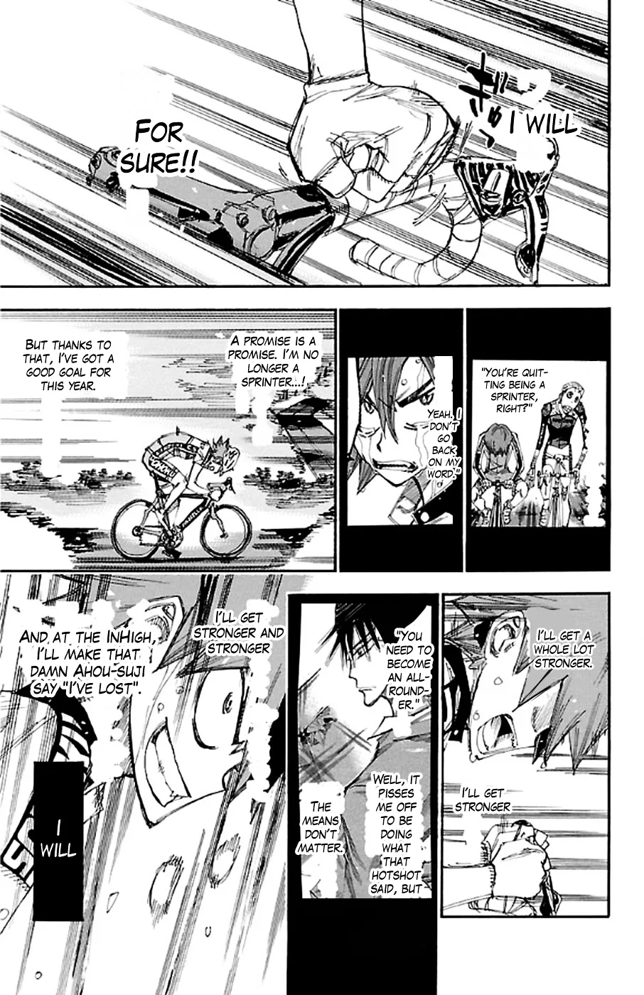 Yowamushi Pedal Chapter 292 page 13