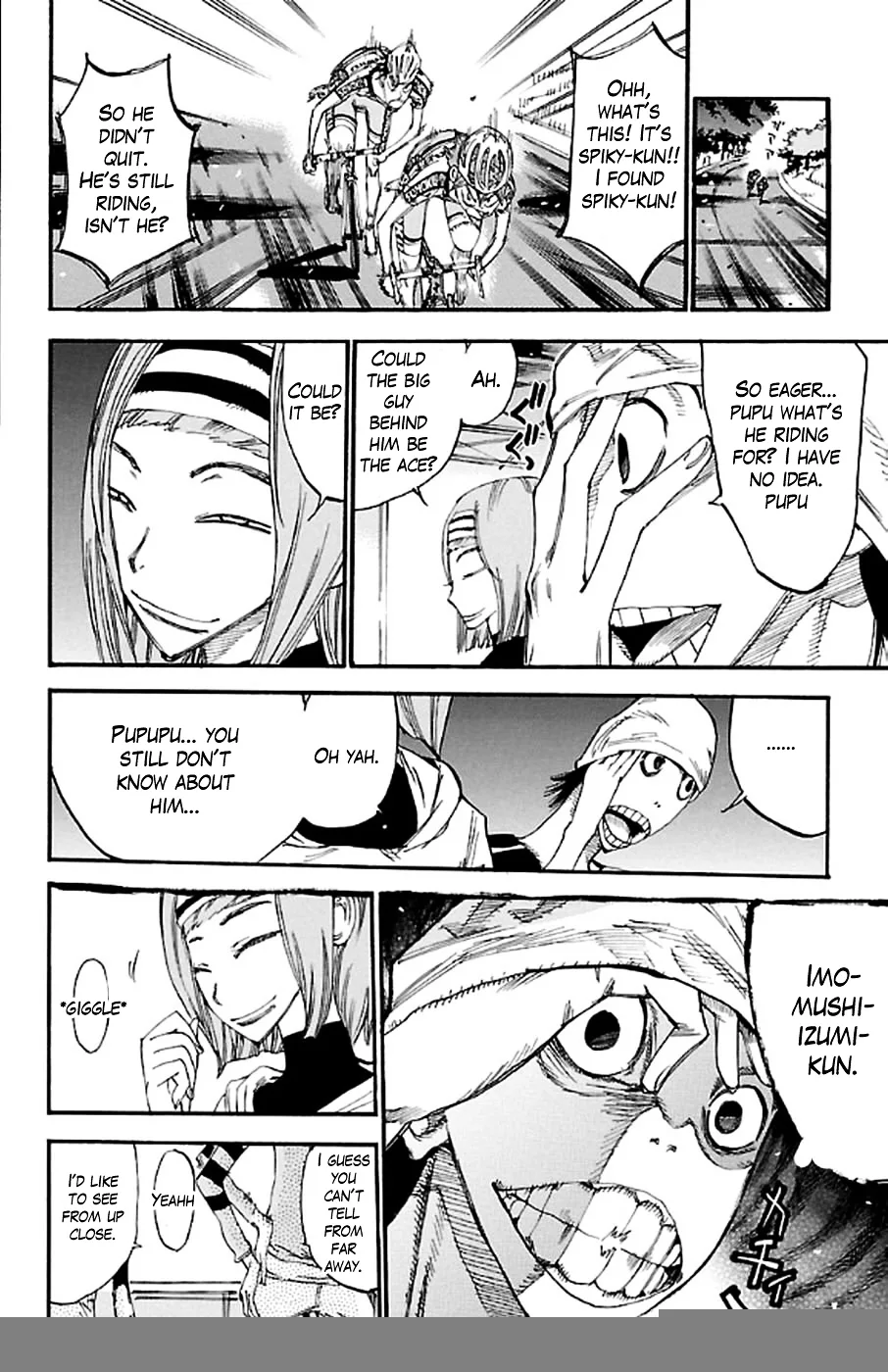 Yowamushi Pedal Chapter 292 page 20