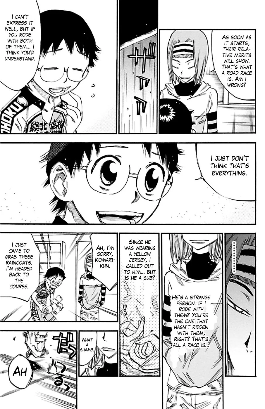 Yowamushi Pedal Chapter 293 page 11