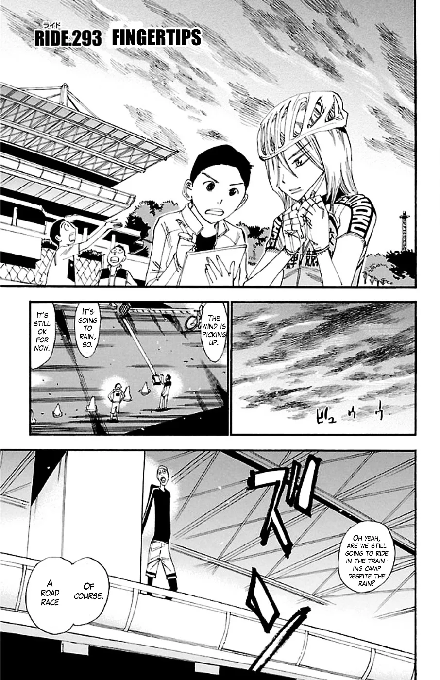 Yowamushi Pedal Chapter 293 page 1