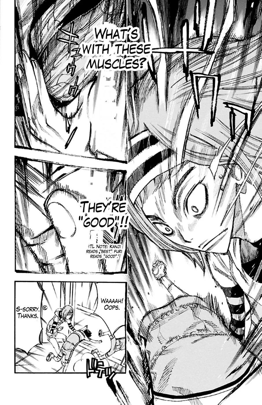 Yowamushi Pedal Chapter 293 page 14