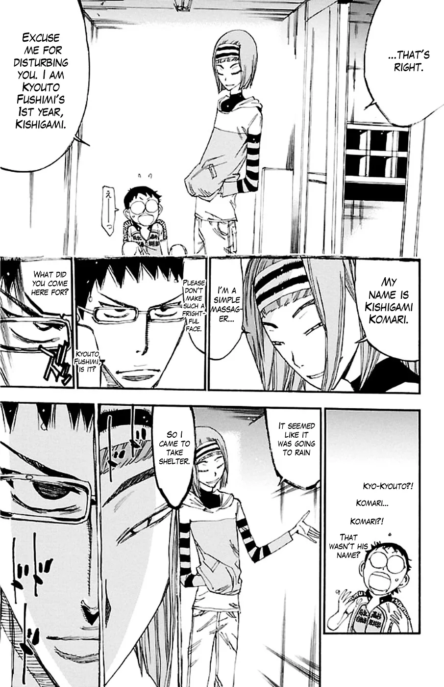 Yowamushi Pedal Chapter 293 page 17
