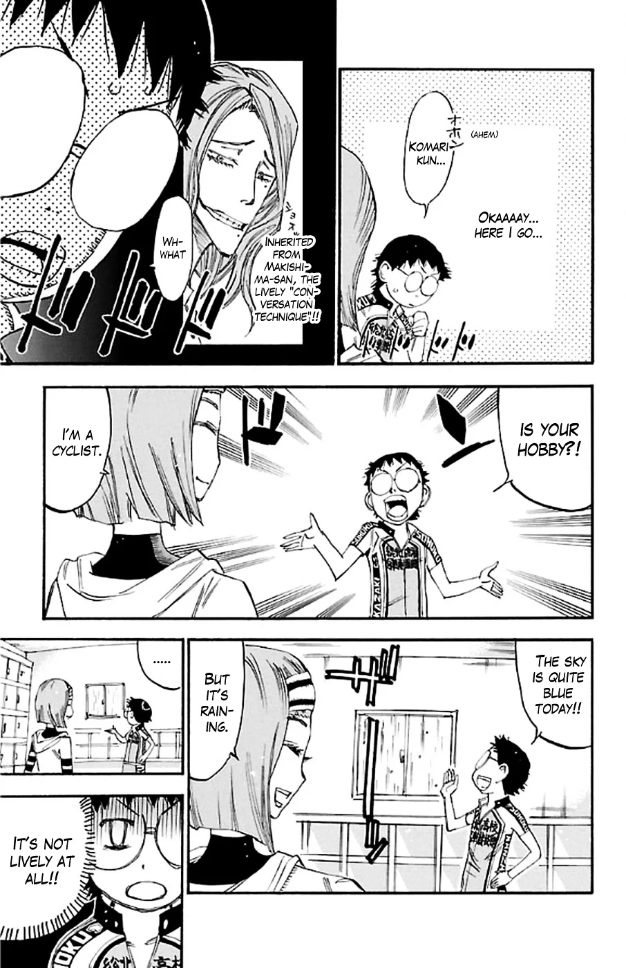 Yowamushi Pedal Chapter 293 page 7