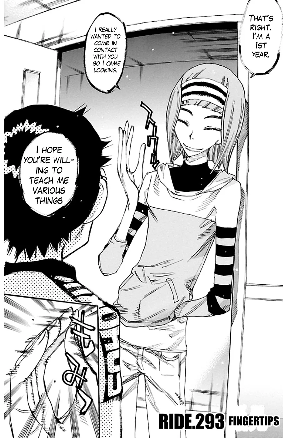 Yowamushi Pedal Chapter 293 page 4