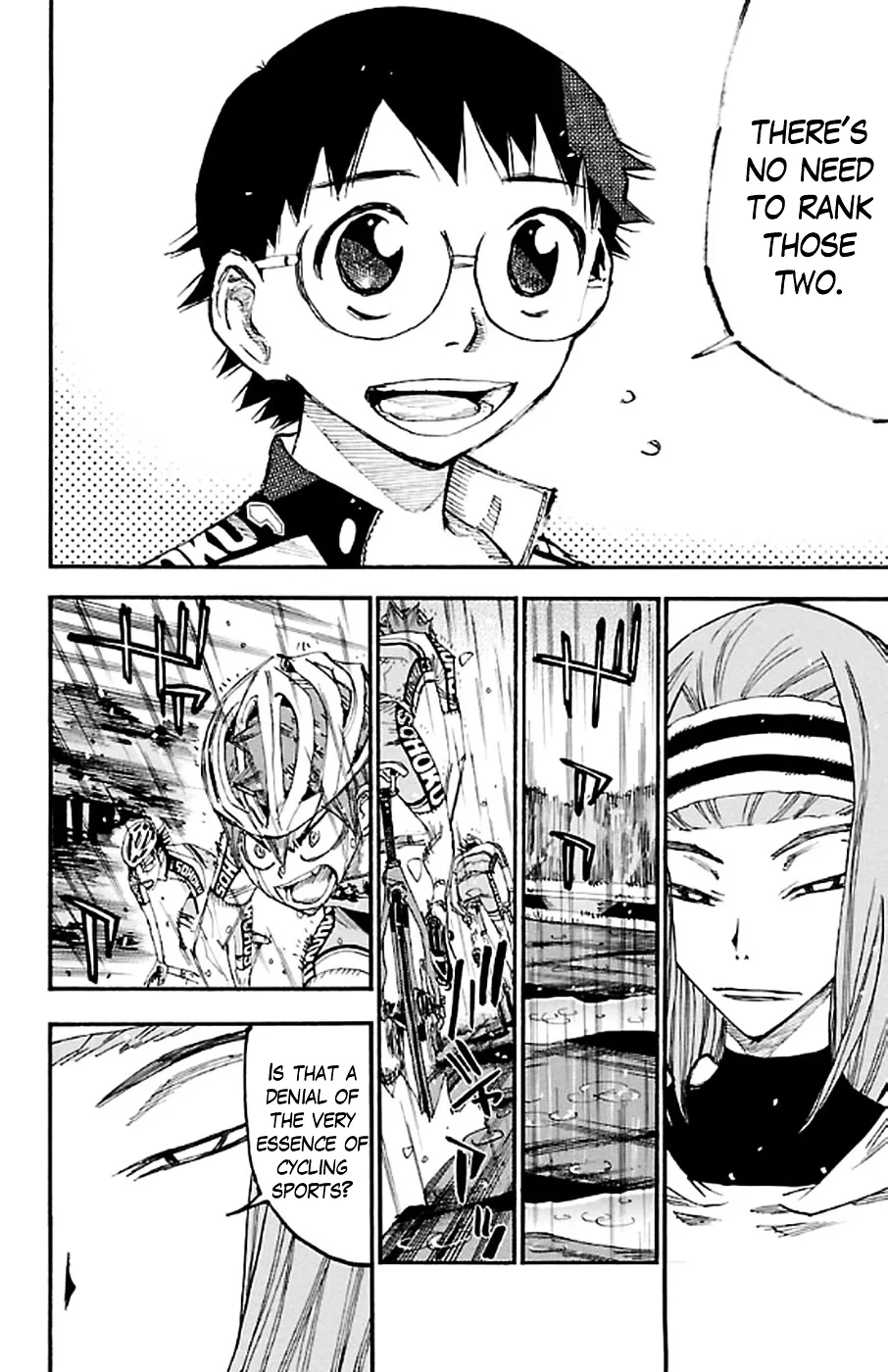 Yowamushi Pedal Chapter 293 page 10