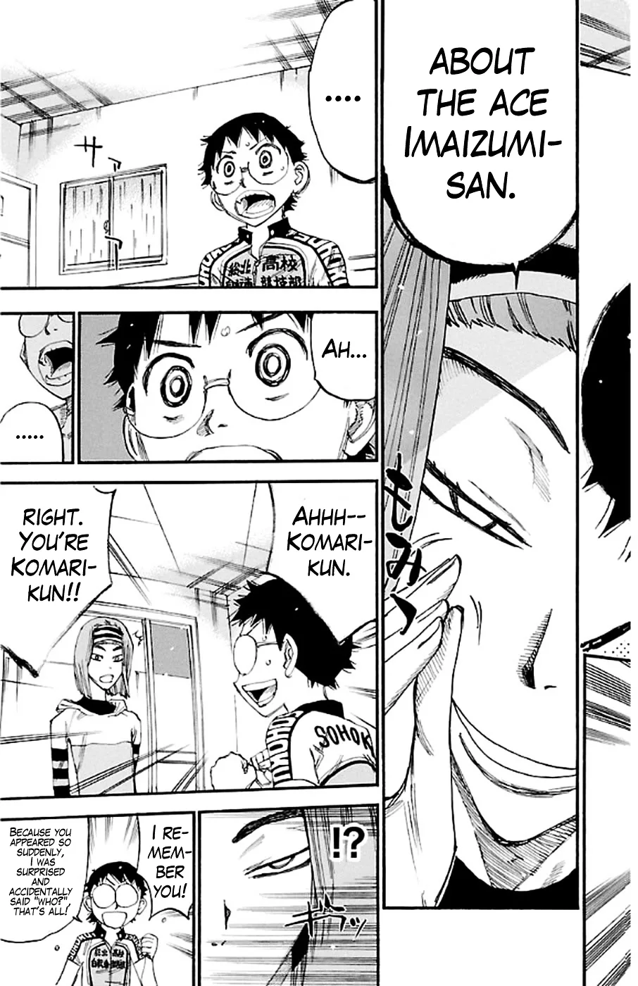 Yowamushi Pedal Chapter 293 page 5