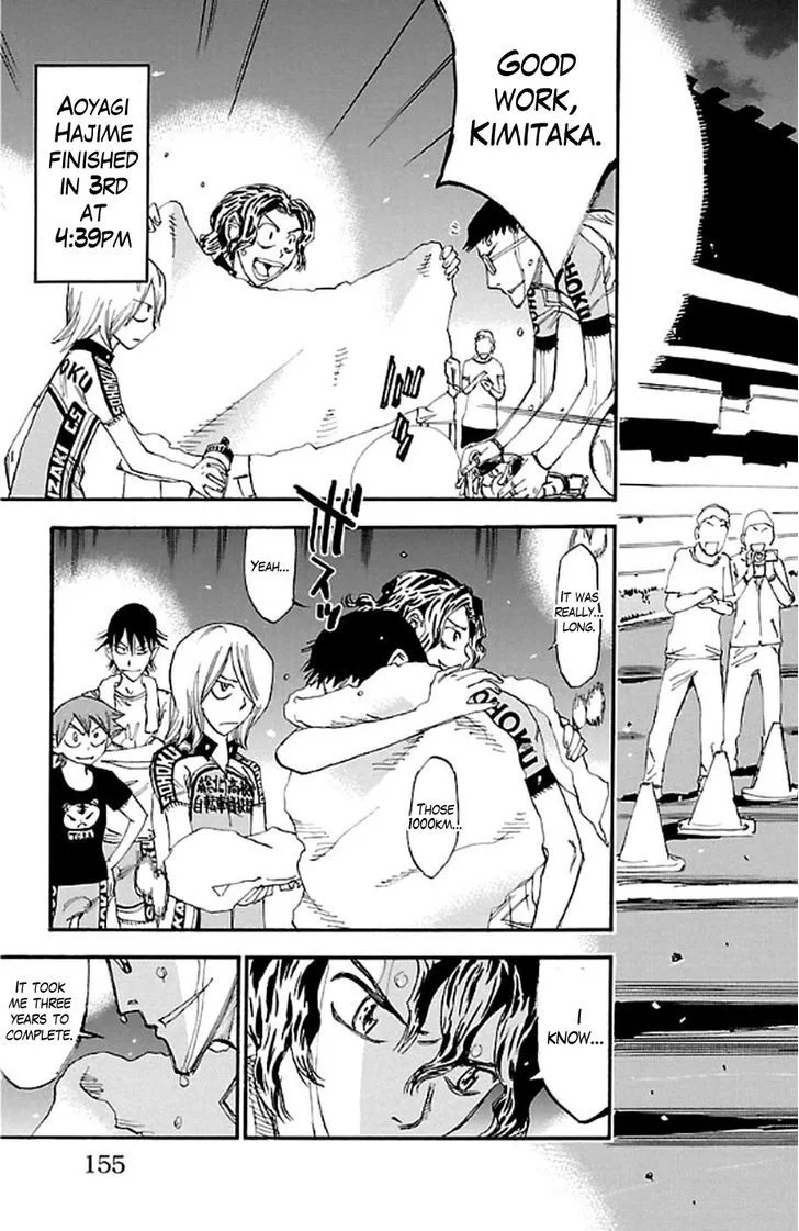 Yowamushi Pedal Chapter 294 page 17