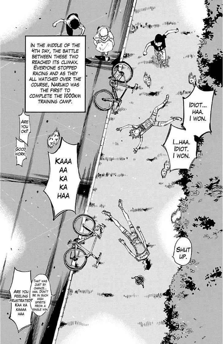 Yowamushi Pedal Chapter 294 page 7