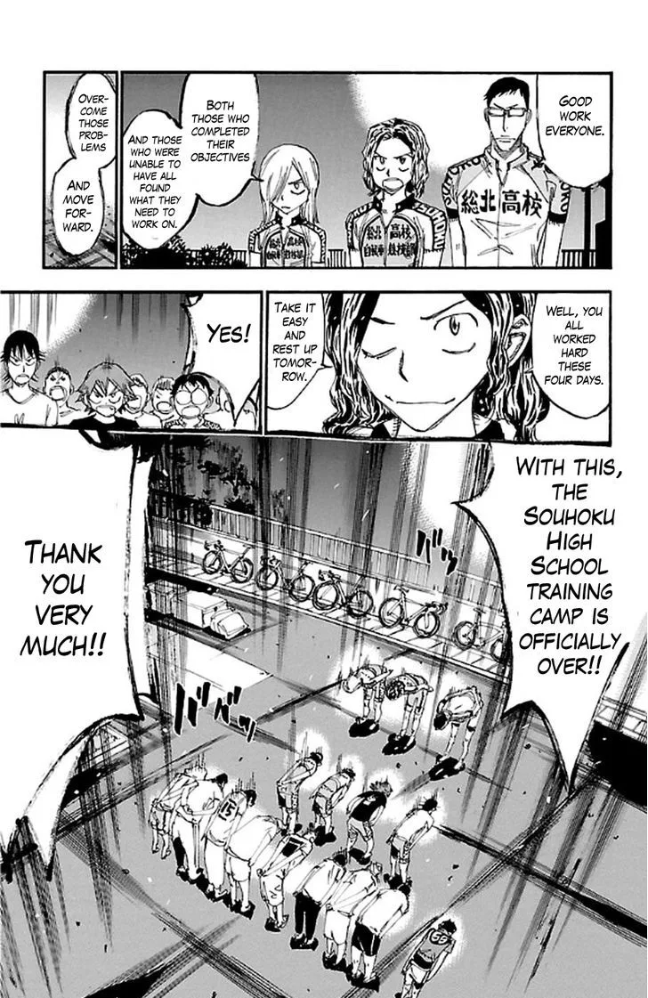 Yowamushi Pedal Chapter 294 page 21